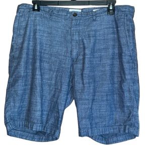 •GOODFELLOW & CO.•100% COTTON 10.5" INSEAM DENIM COLORED "LINDEN SHORT" SIZE 40